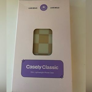 iPhone 11 Casely Neutral Checkered Phone Case